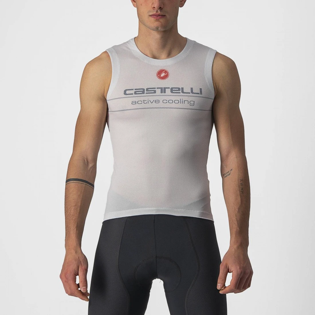 1. Bluza corp fara maneci Castelli Active Cooling SL Gri XL