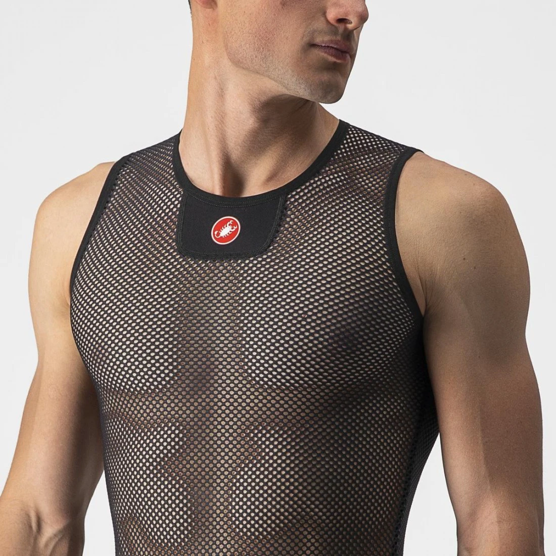 3. Bluza de corp perforata Castelli Core Mesh SL, Negru, L/XL