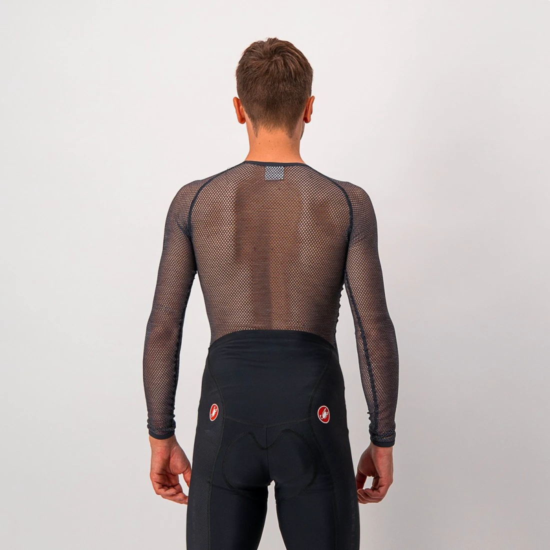 1. Bluza de corp Castelli Miracolo Wool LS, Antracit, M