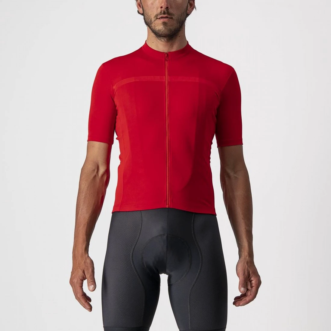 1. Tricou cu maneca scurta Castelli Classifica Rosu L