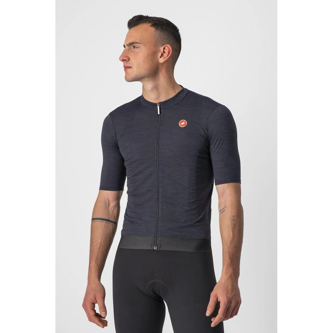 6. Tricou cu maneca scurta Castelli Essenza Negru XXL