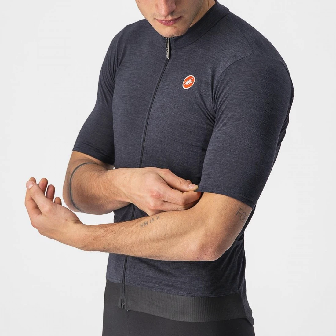 3. Tricou cu maneca scurta Castelli Essenza Negru XXL