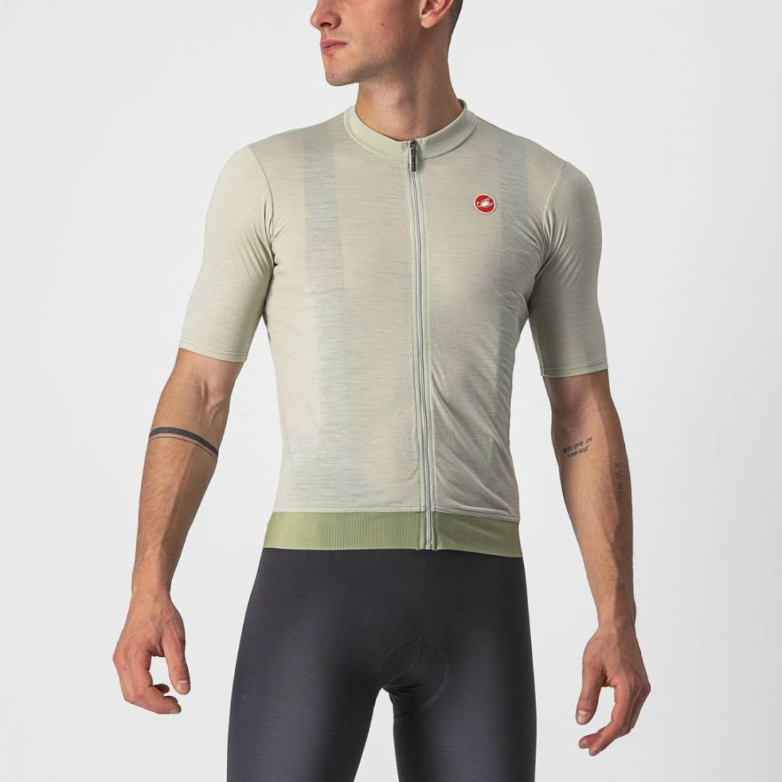 1. Tricou cu maneca scurta Castelli Essenza Vernil L