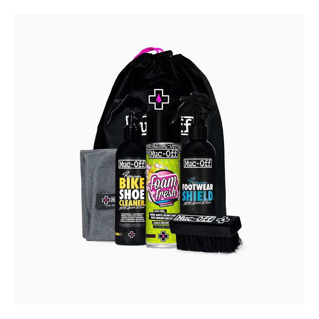2. Kit pentru curatare incaltaminte Muc-Off Premium Bike Shoe Care Kit