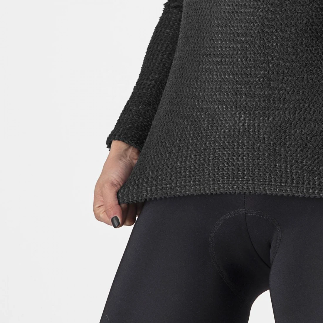 3. Tricou cu maneca lunga Castelli Cold Days W 2nd Layer Negru M