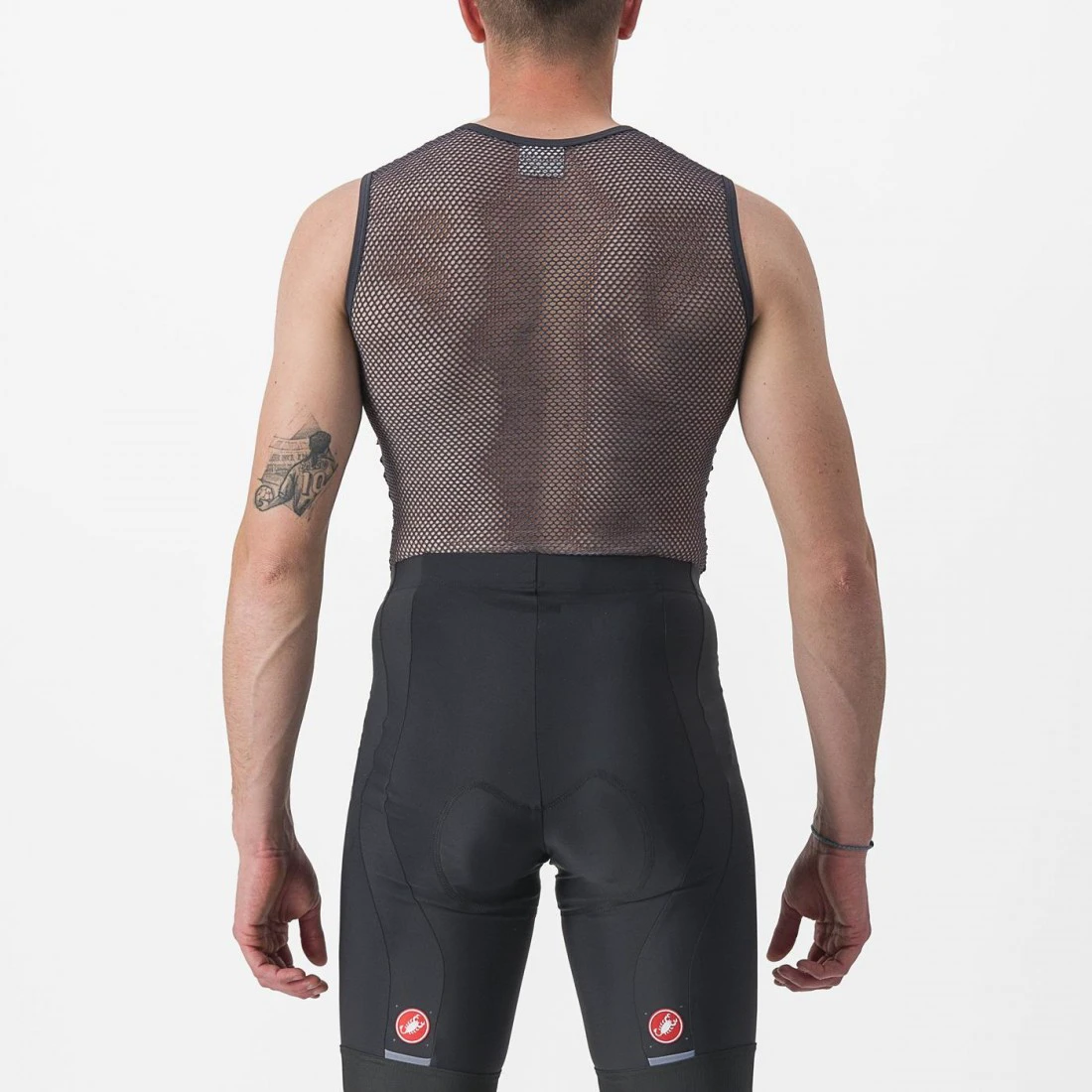 2. Bluza corp fara maneci Castelli Miracolo Wool SL Gri S