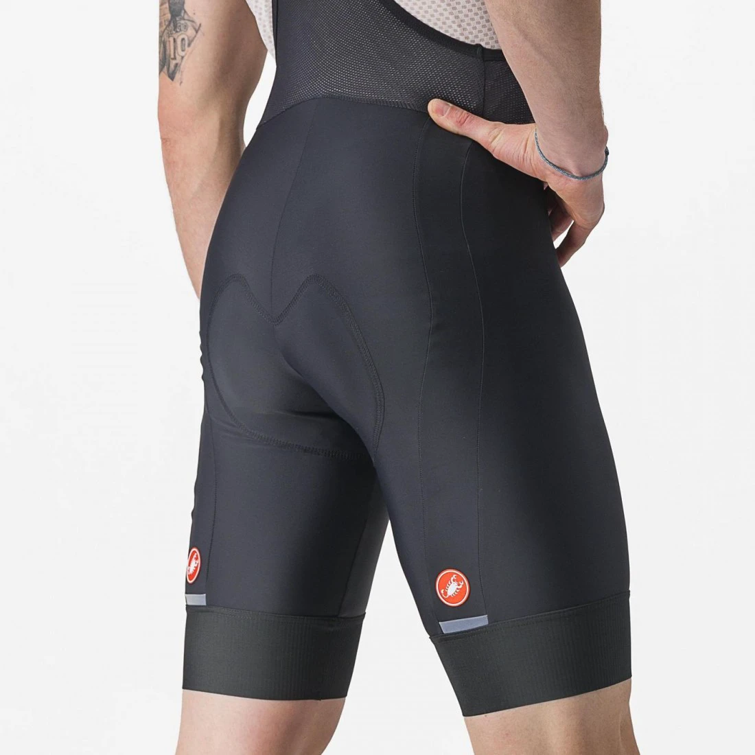 4. Pantaloni scurti cu bretele Castelli Entrata 2 Negru XXL
