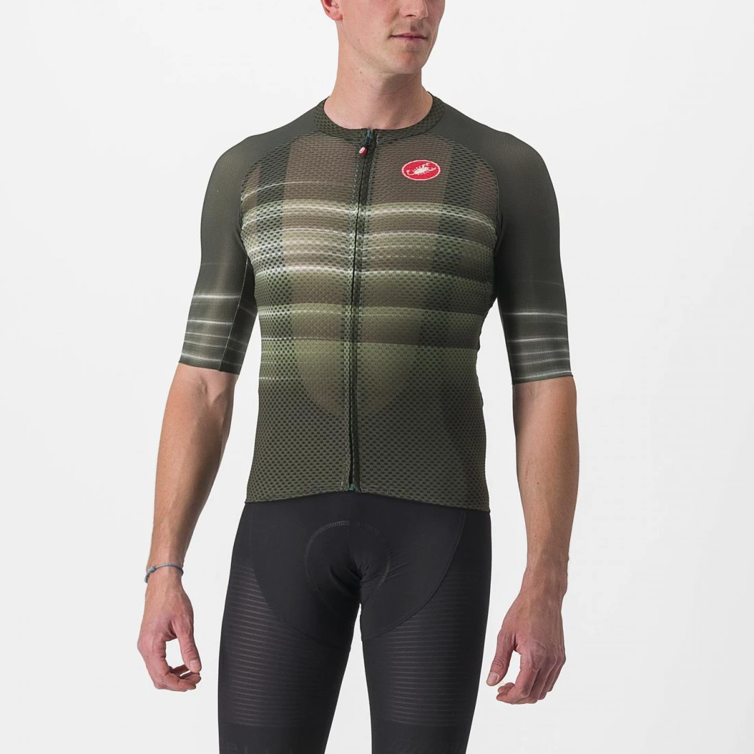 1. Tricou cu maneca scurta Castelli Climbers 3.0 SL2 Kaki XXL