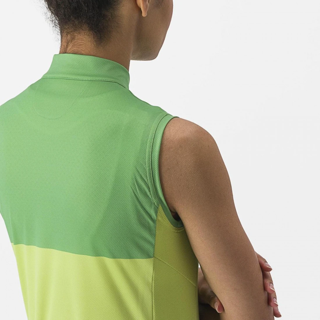 4. Tricou fara maneci Castelli Velocissima SL de dama Lime/Verde XS
