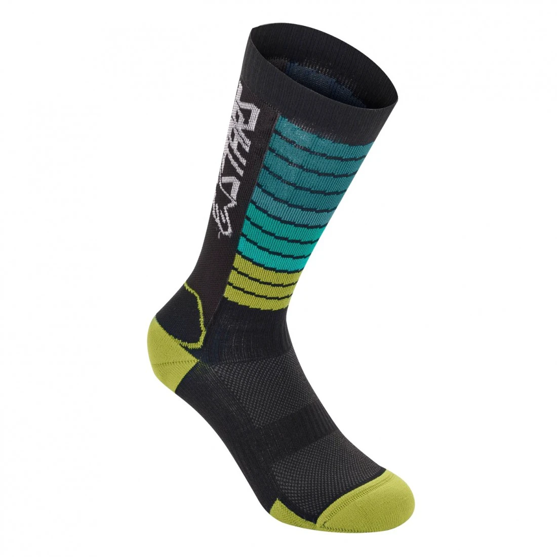 1. Sosete Alpinestars Drop Socks 22 Black Yellow S