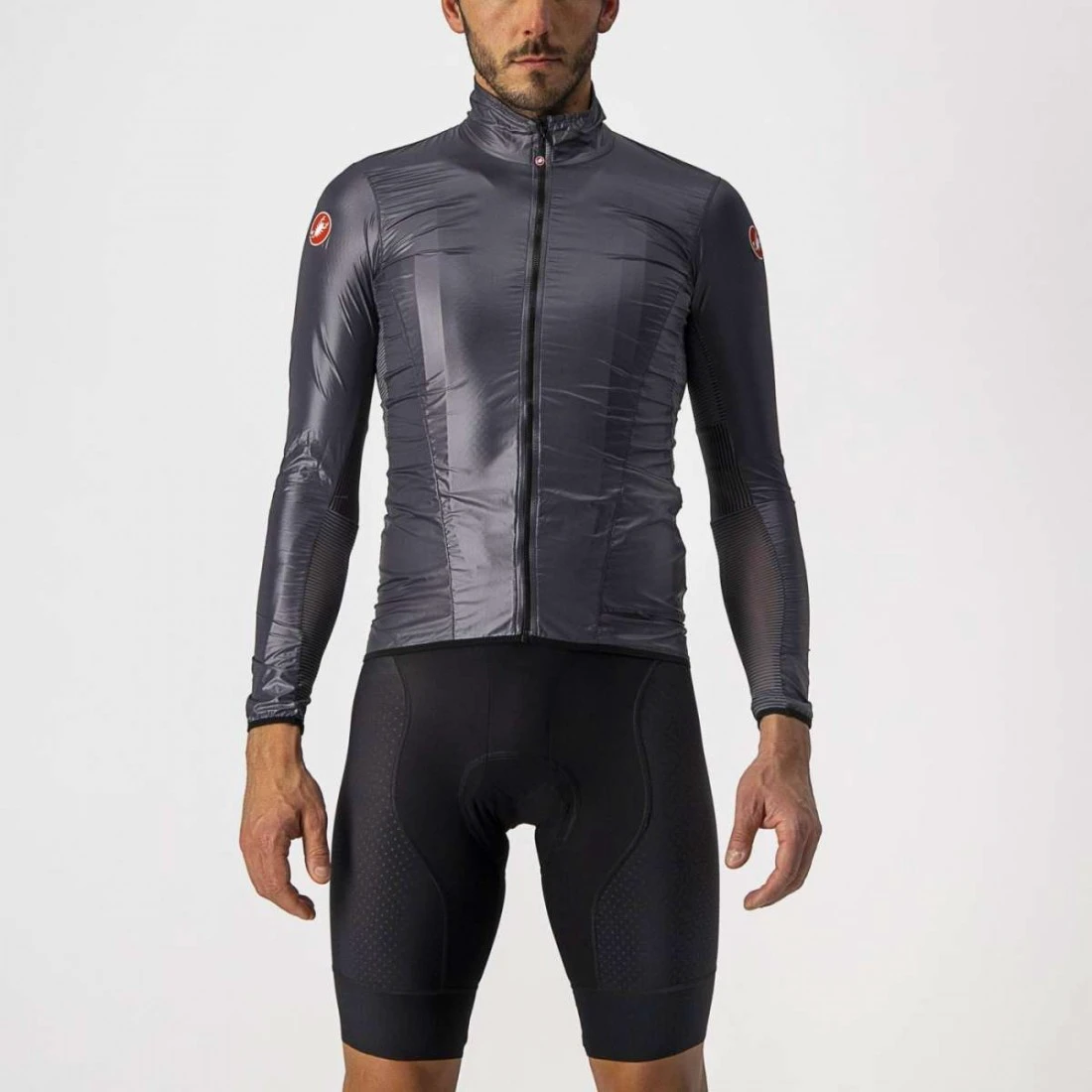 1. Jacheta de vant Castelli Aria Shell Antracit XS