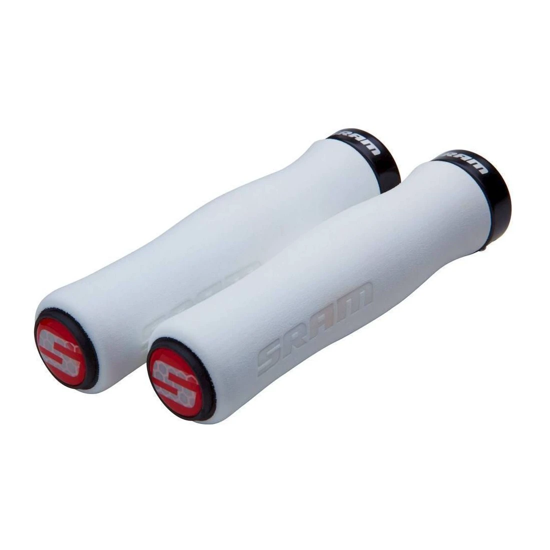 1. Mansoane Sram Locking Grips Foam 129 Wht/Black