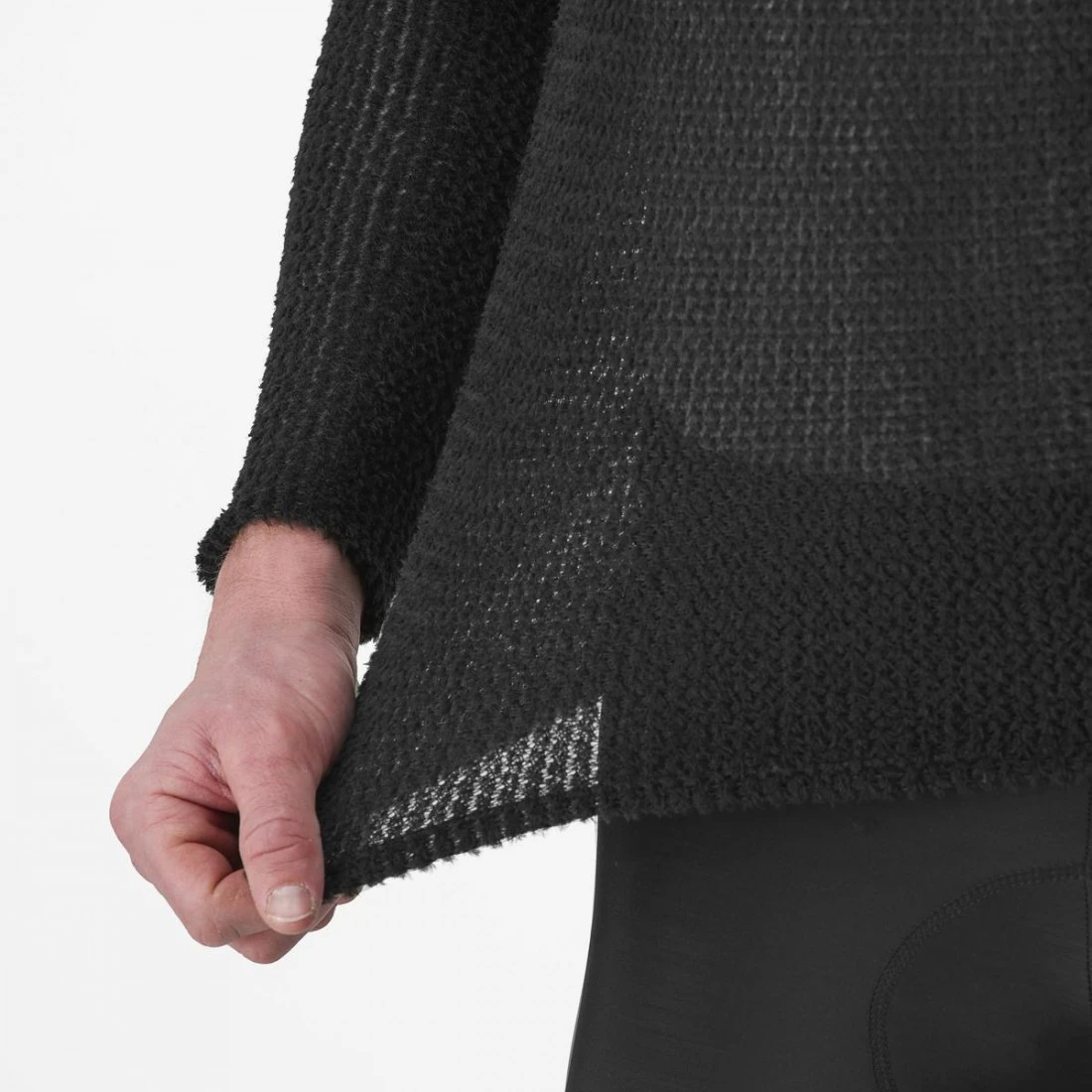 4. Tricou cu maneca lunga Castelli Cold Day 2nd Layer Negru M