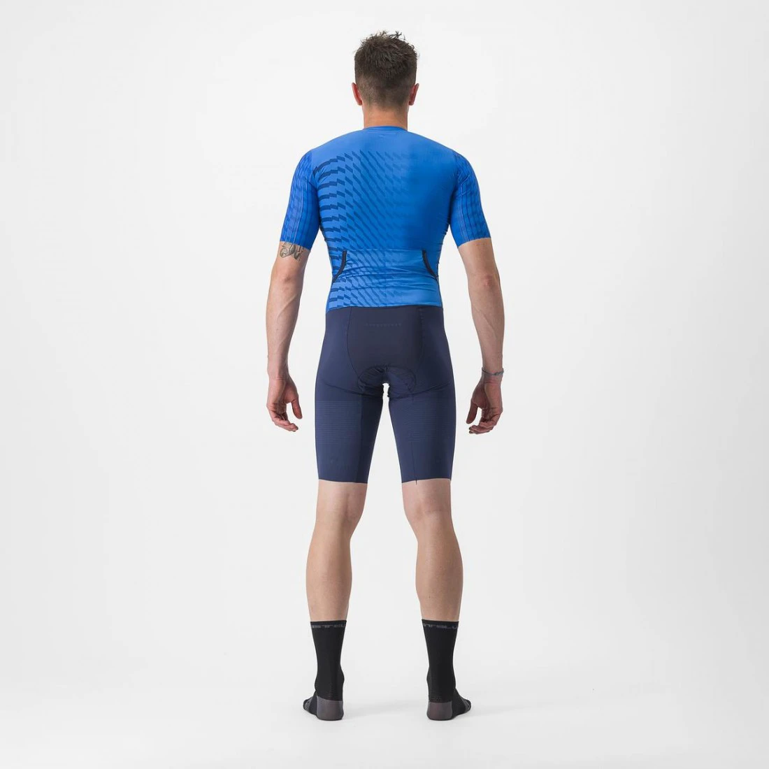 2. Costum de triatlon cu maneca scurta Castelli PR 2 Speed Albastru/Bleumarin S