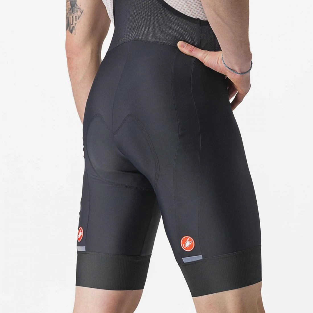 4. Pantaloni scurti cu bretele Castelli Entrata 2 Negru XXXL