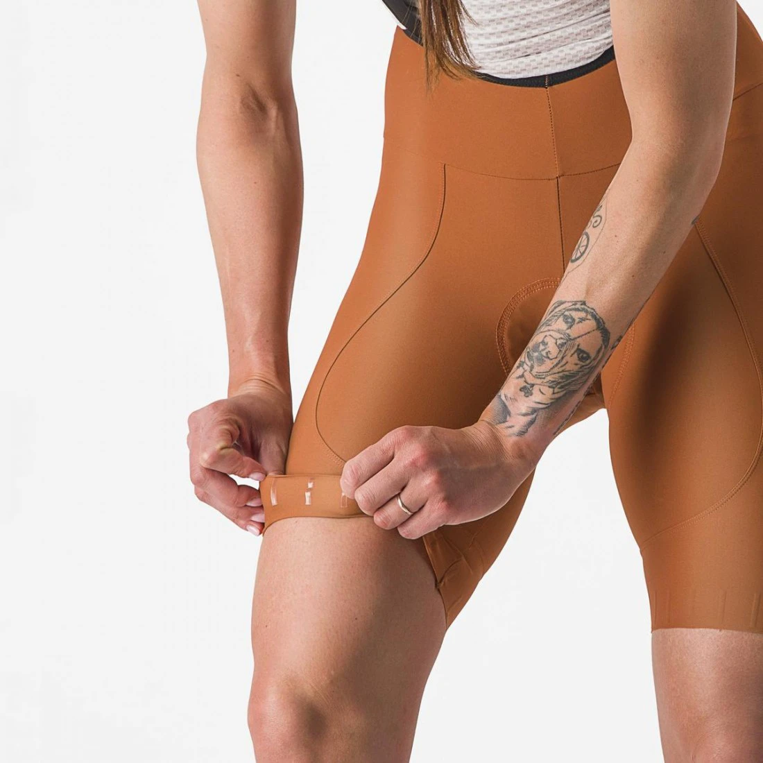 4. Pantaloni scurti cu bretele Castelli Espresso W DT de dama Maro L