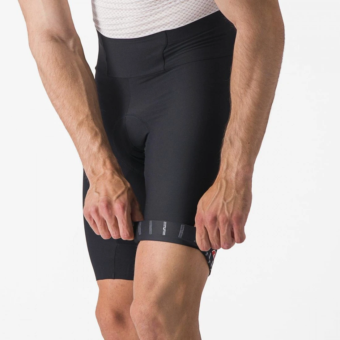 3. Pantaloni scurti cu bretele Castelli Espresso Negru XXL