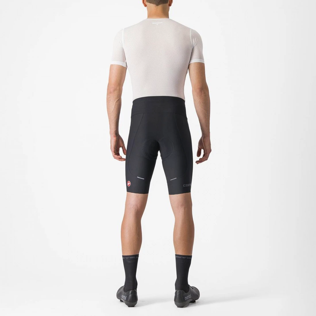 2. Pantaloni scurti cu bretele Castelli Espresso Negru XXL