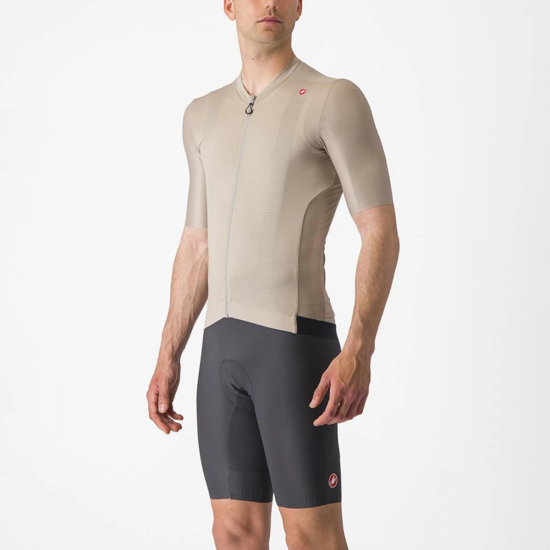 3. Tricou cu maneca scurta Castelli Espresso Crem M