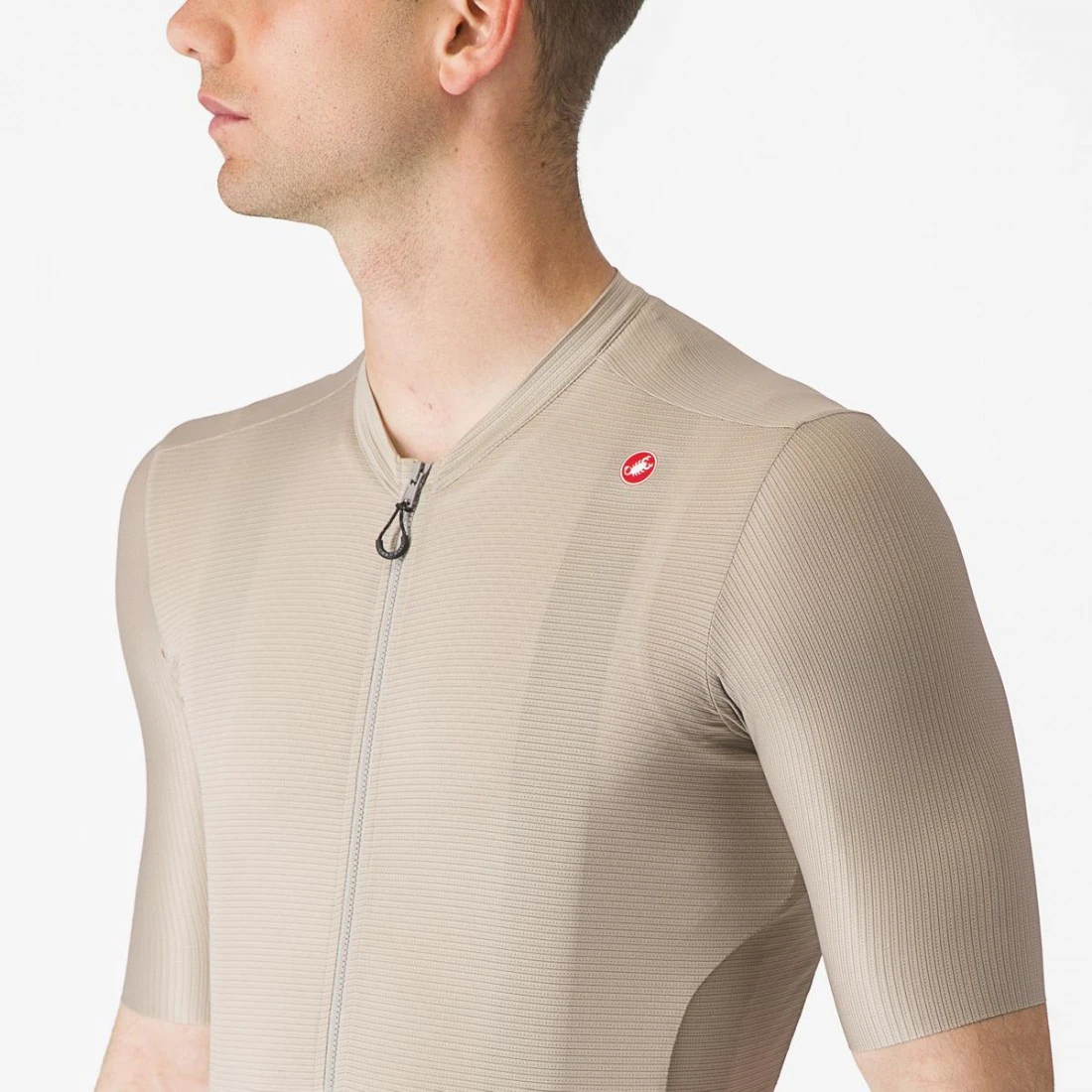 5. Tricou cu maneca scurta Castelli Espresso Crem XXL