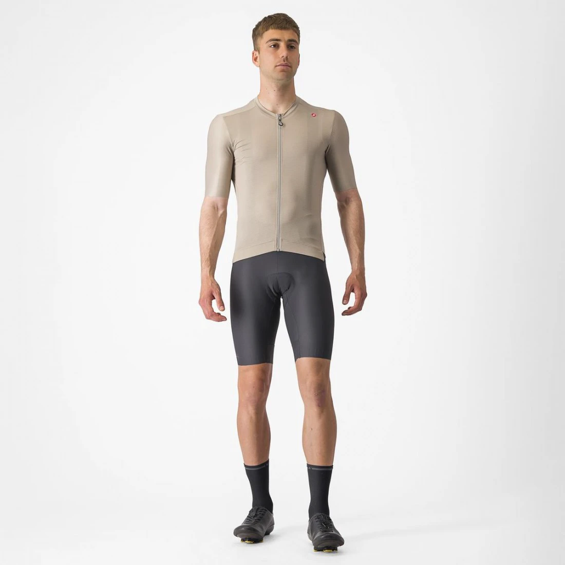 8. Tricou cu maneca scurta Castelli Espresso Crem XXL