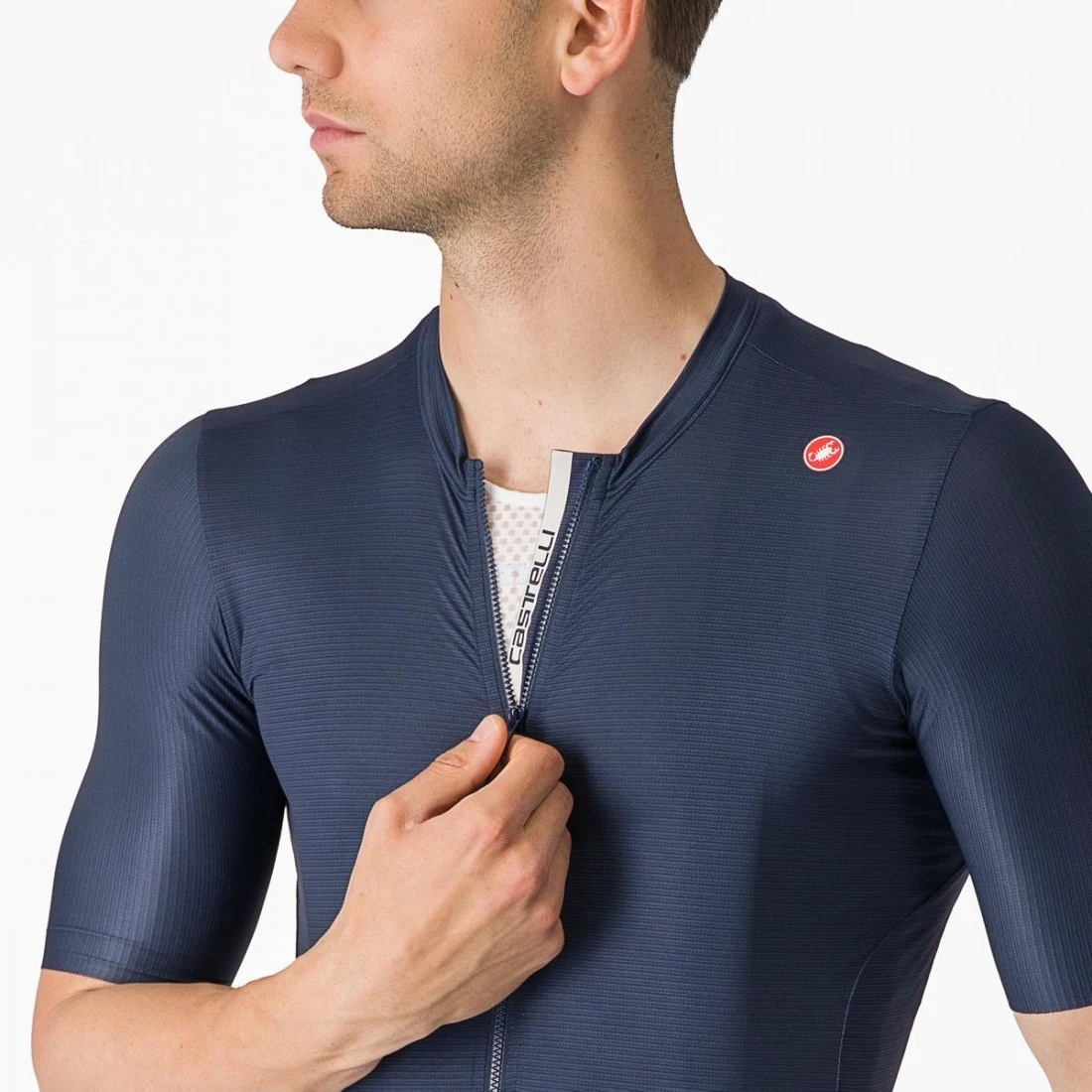 5. Tricou cu maneca scurta Castelli Espresso Indigo XXXL