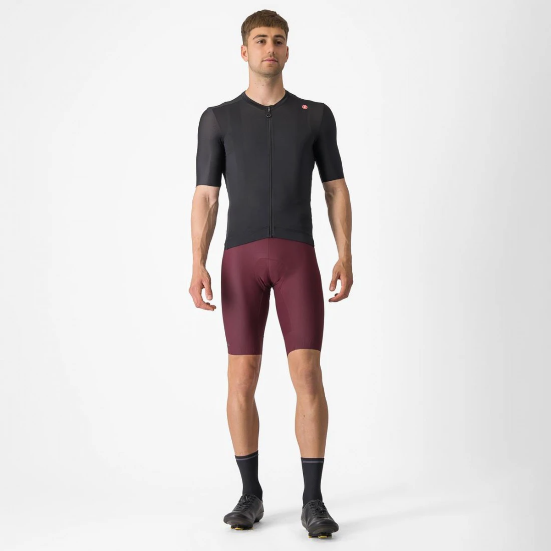 7. Tricou cu maneca scurta Castelli Espresso Negru M