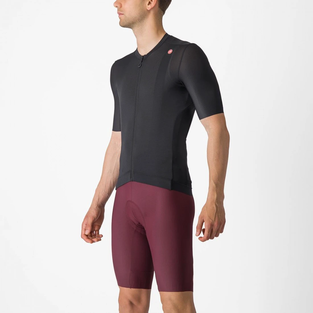3. Tricou cu maneca scurta Castelli Espresso Negru S