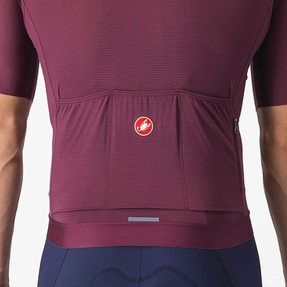 4. Tricou cu maneca scurta Castelli Espresso Visiniu S