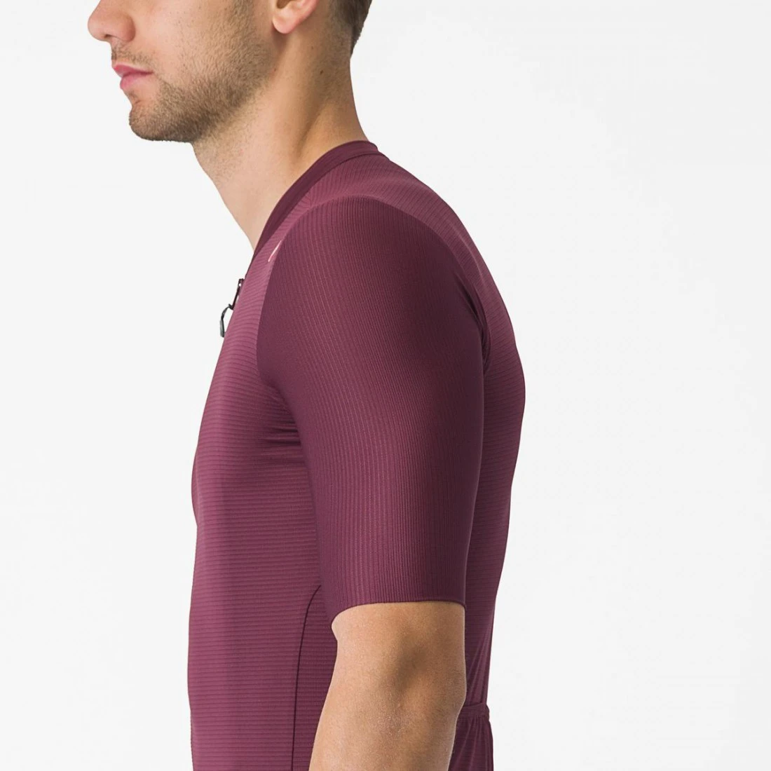 5. Tricou cu maneca scurta Castelli Espresso Visiniu S
