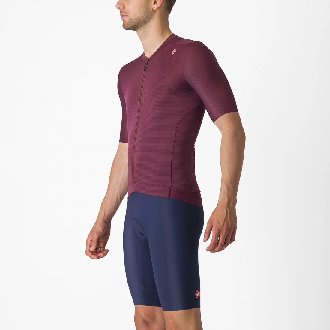 3. Tricou cu maneca scurta Castelli Espresso Visiniu S