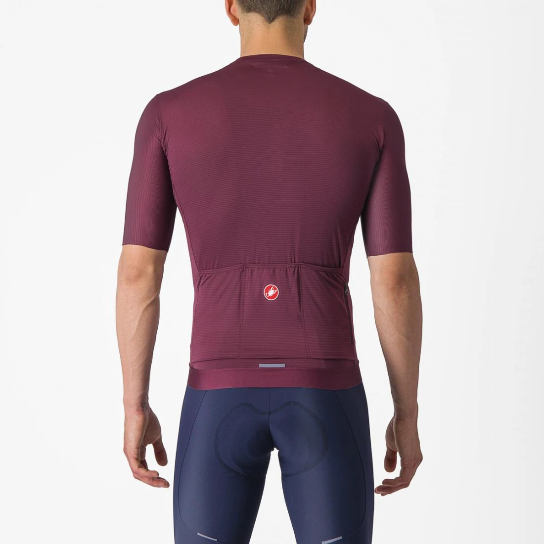 2. Tricou cu maneca scurta Castelli Espresso Visiniu XL