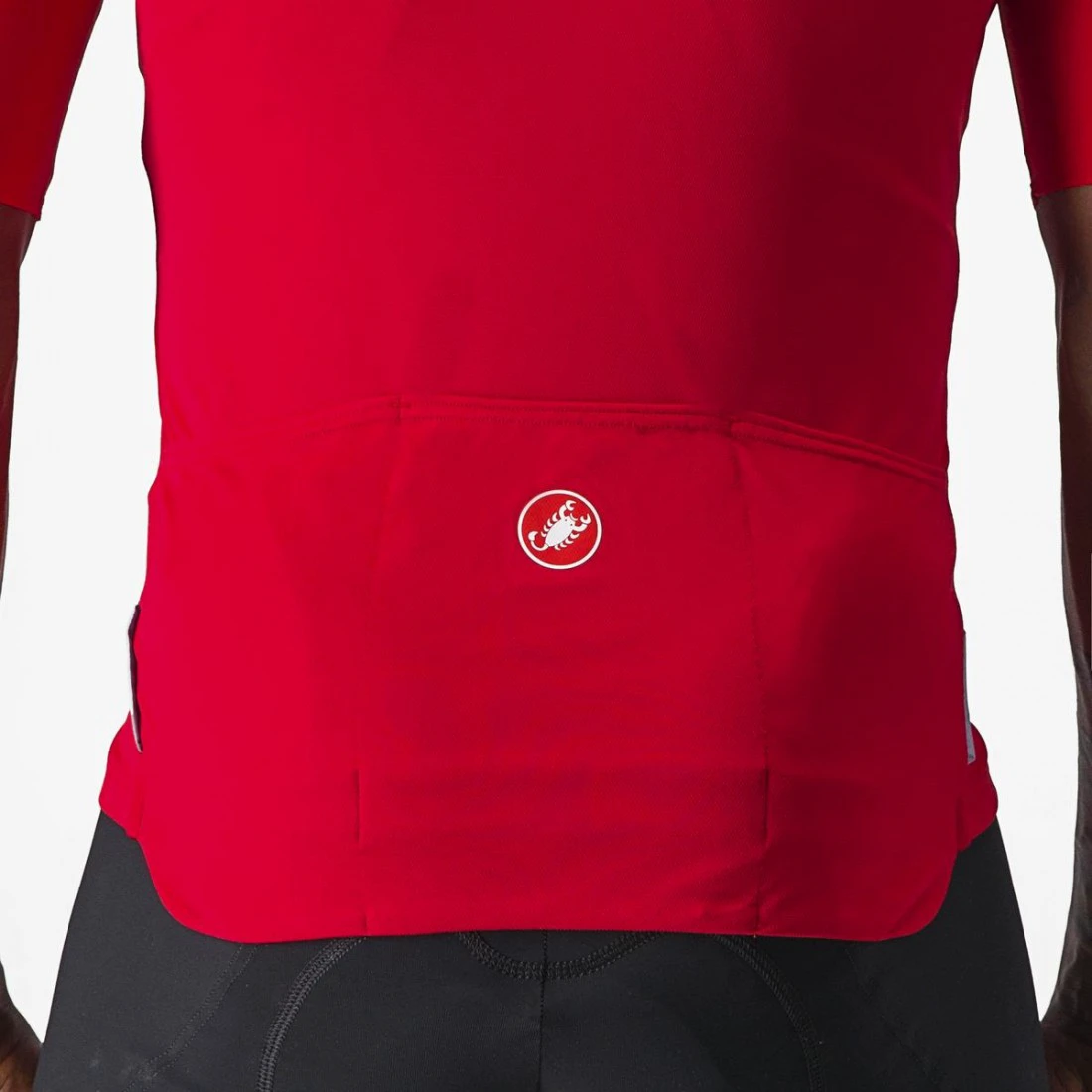 4. Tricou cu maneca scurta Castelli Prologo 7 Rosu/Alb/Negru M