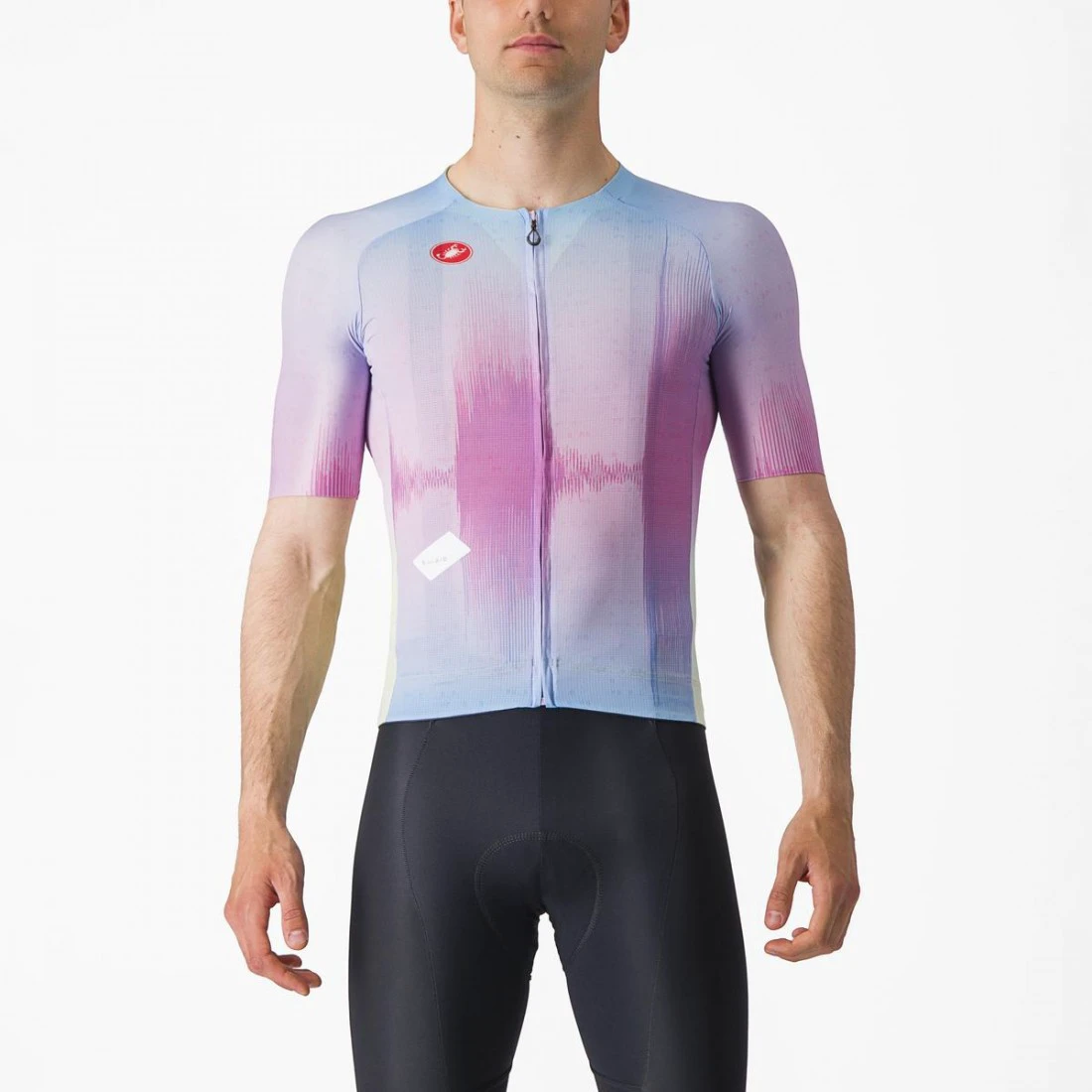 1. Tricou cu maneca scurta Castelli R-A/D Violet Multicolor XXXL
