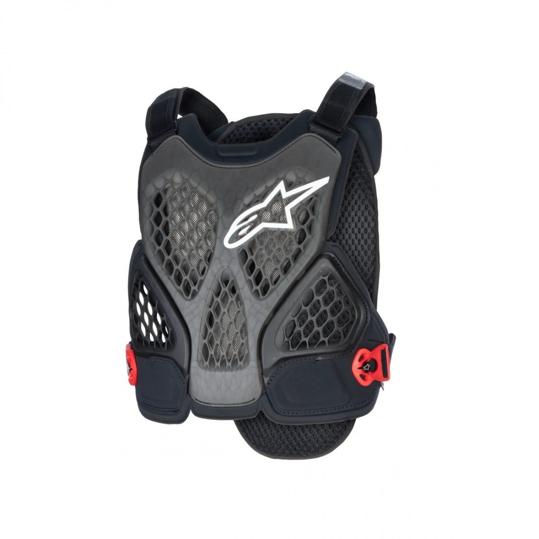 1. Protectie Piept Alpinestars A-6 Plasma Chest Protector Black Anthracite Red L