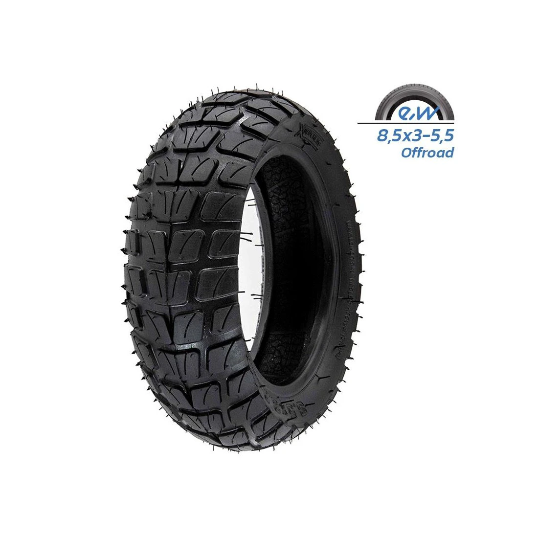 1. Anvelopa offroad pentru trotineta 8.5x3