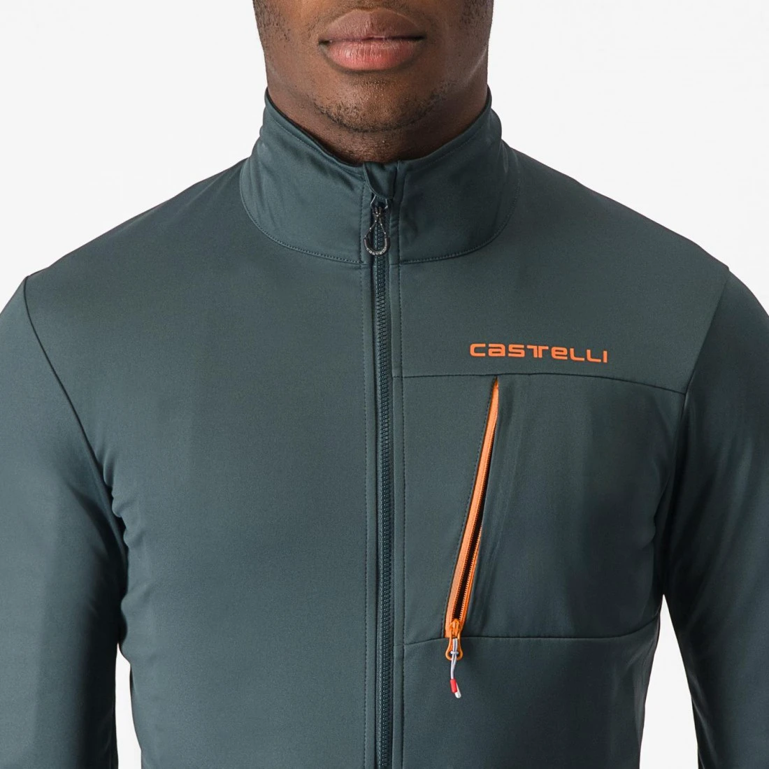 6. Jacheta Castelli GO Verde Rover/Rosu Portocaliu XL