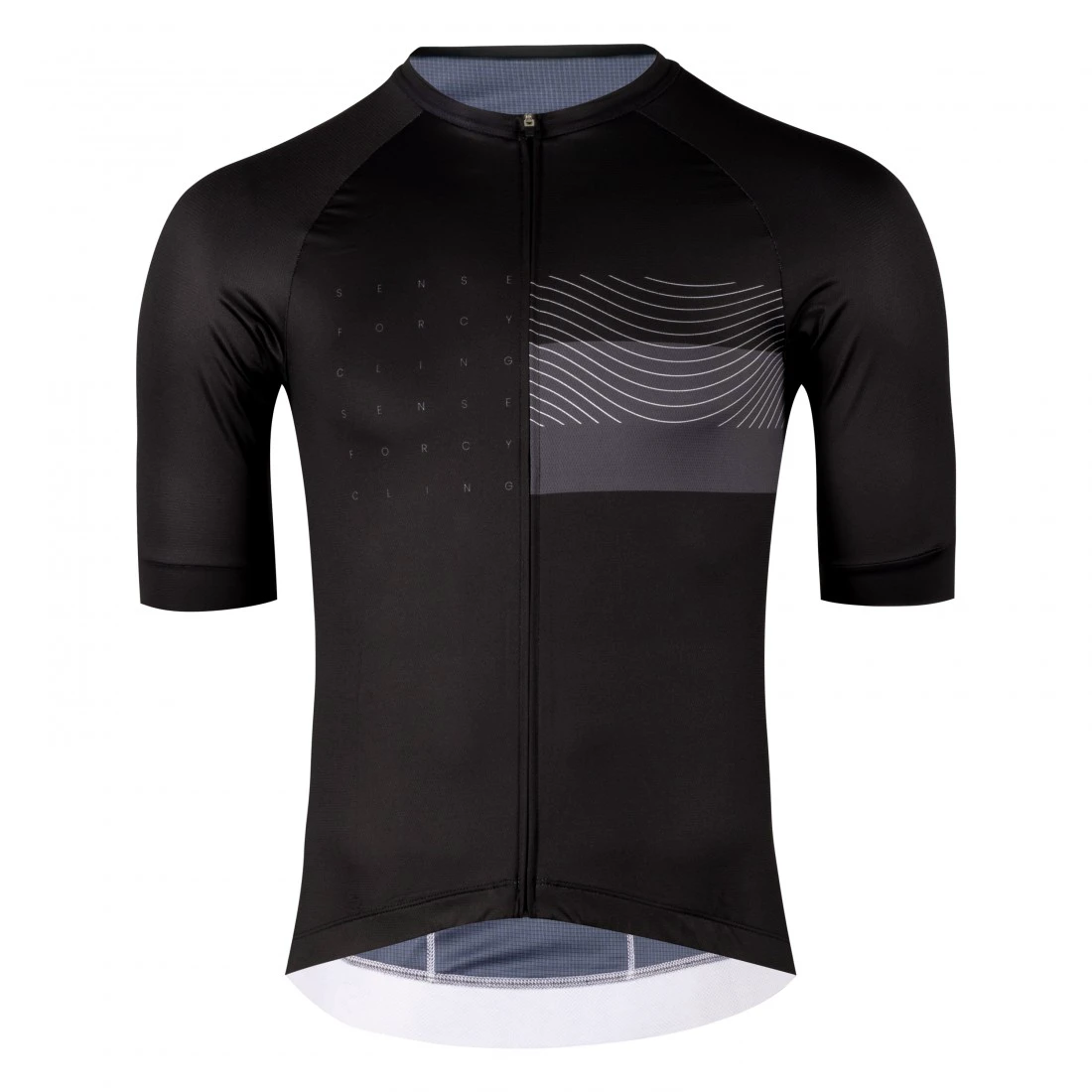 1. Tricou Force Sway maneci scurte Negru L
