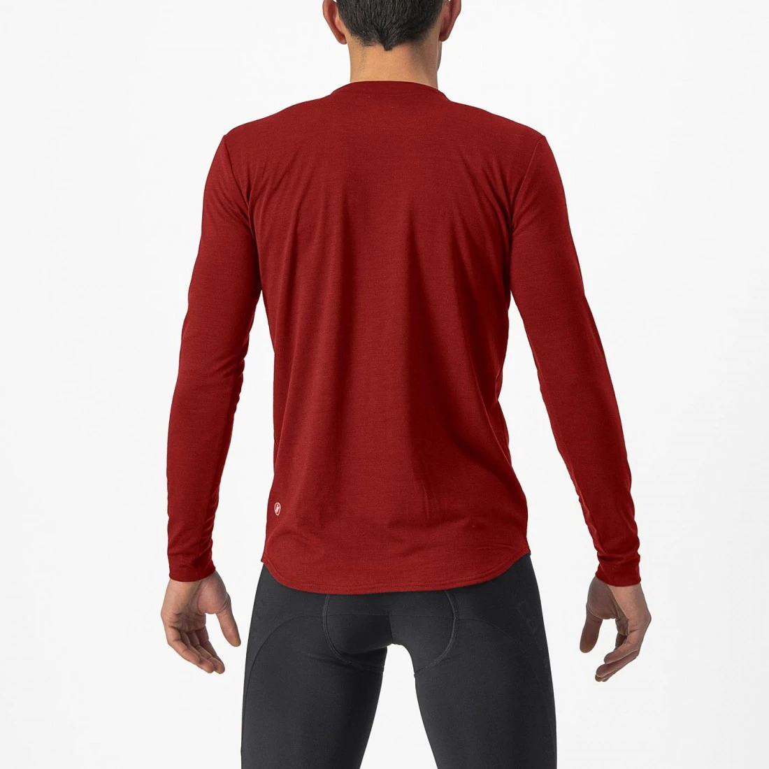 2. Tricou cu maneca lunga Castelli Unlimited Merino LS Rosu XL