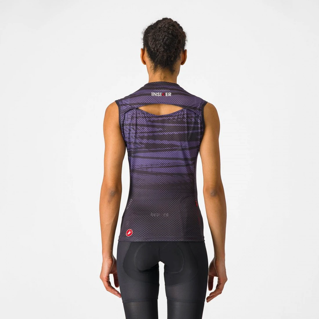 2. Bluza de corp Castelli Insider 2 W SL de dama Mov S