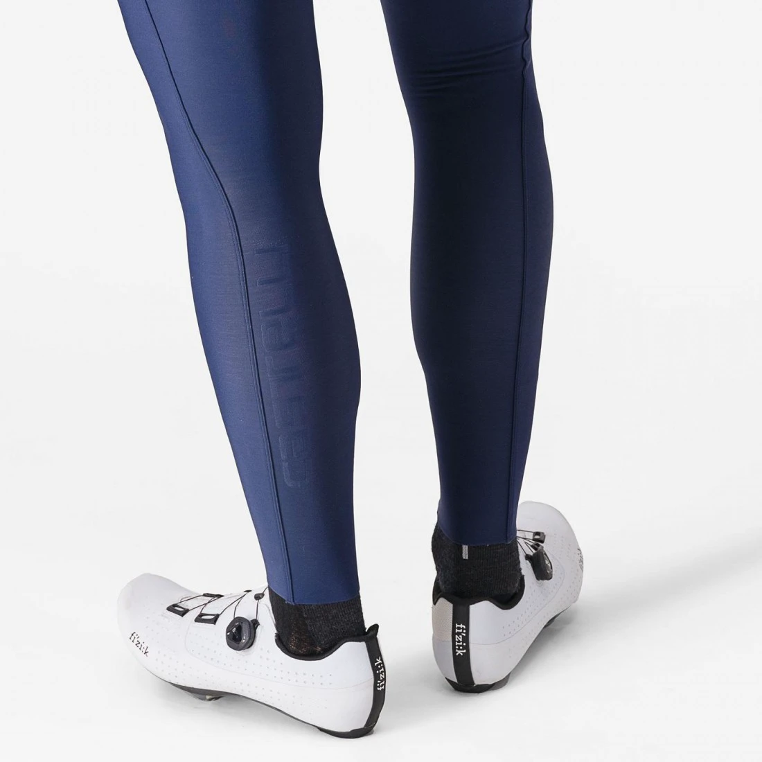 5. Pantaloni lungi cu bretele Castelli Espresso Indigo M