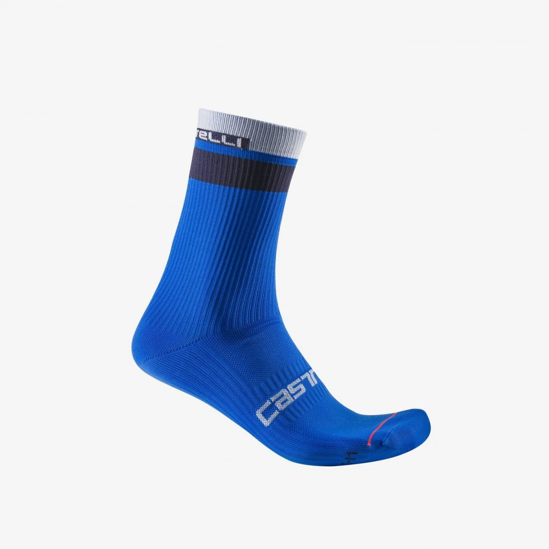 1. Sosete castelli Gara Thermal 18 Albastru/Bleumarin/Alb S/M 36-39