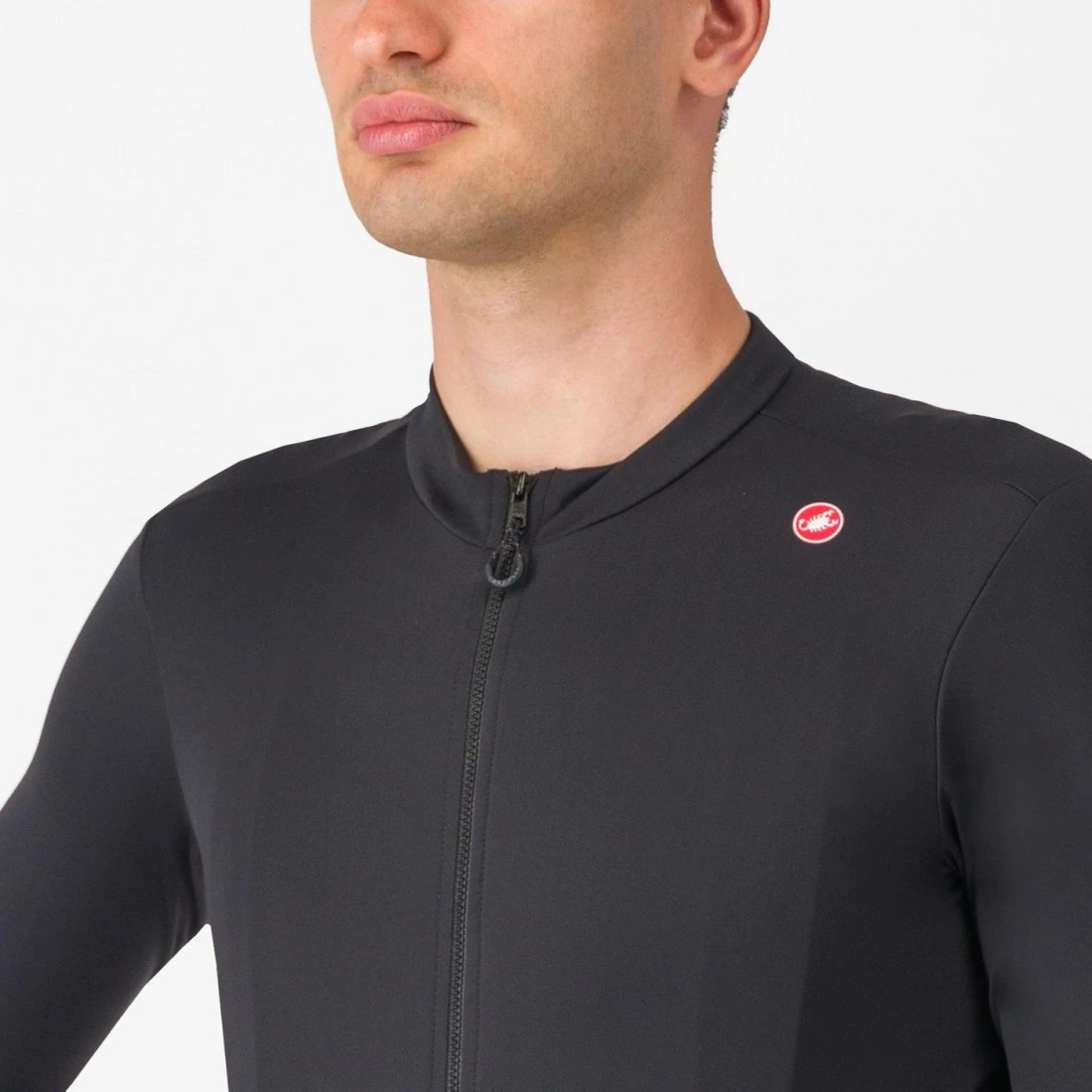 3. Tricou cu maneca lunga Castelli Espresso Thermal Negru S