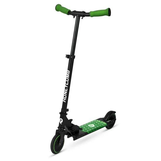 1. Trotineta LED QPlay Honeycomb Verde