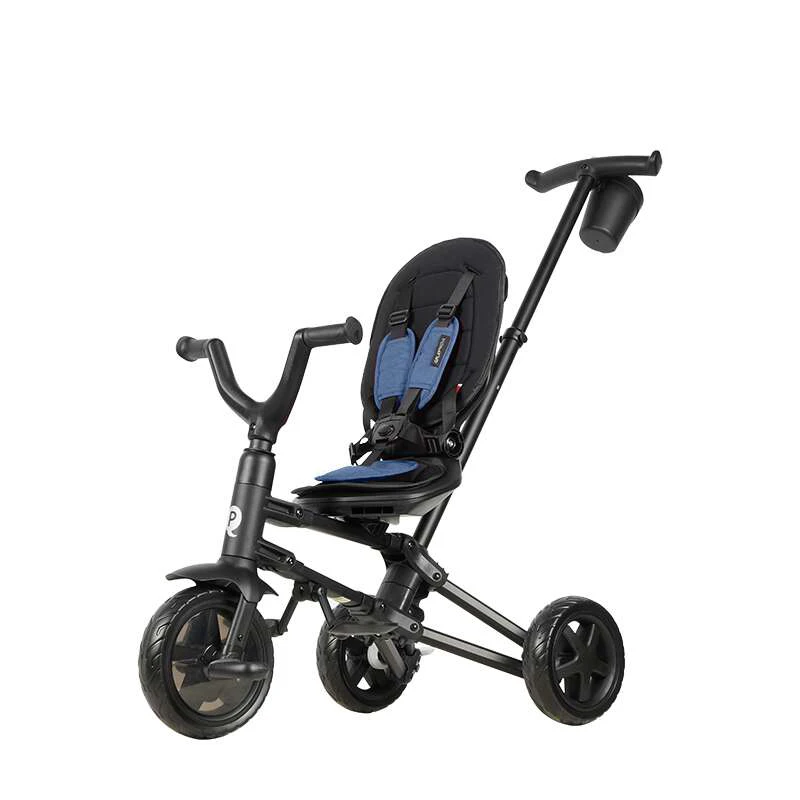 18. Tricicleta Copii ultrapliabila Qplay Nova Niello Albastru