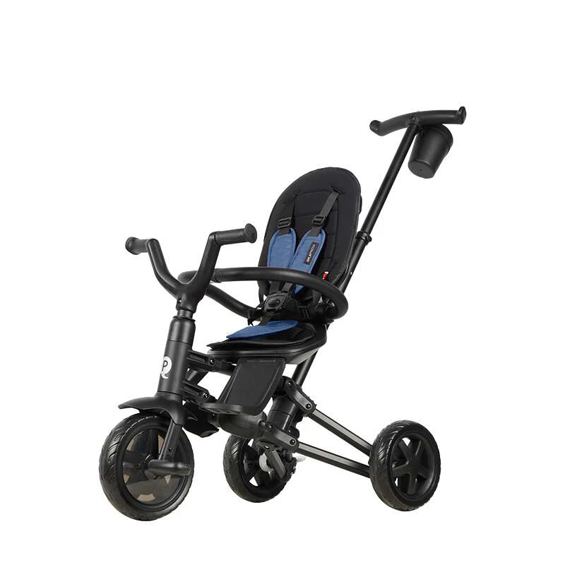 16. Tricicleta Copii ultrapliabila Qplay Nova Niello Albastru