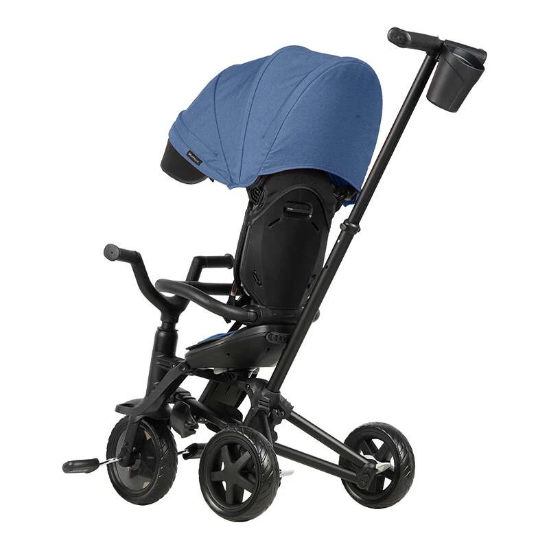3. Tricicleta Copii ultrapliabila Qplay Nova Niello Albastru