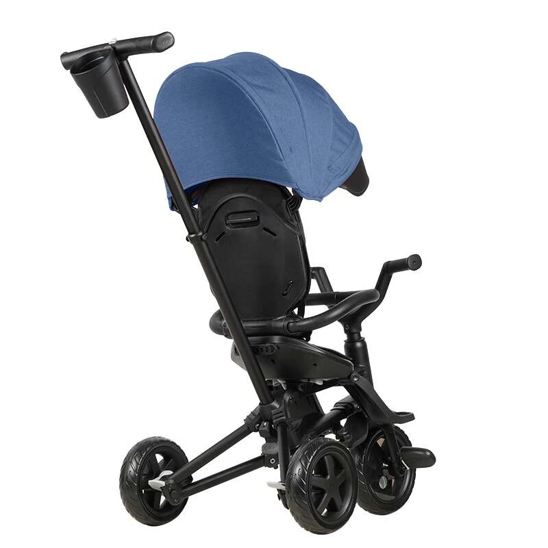 5. Tricicleta Copii ultrapliabila Qplay Nova Niello Albastru