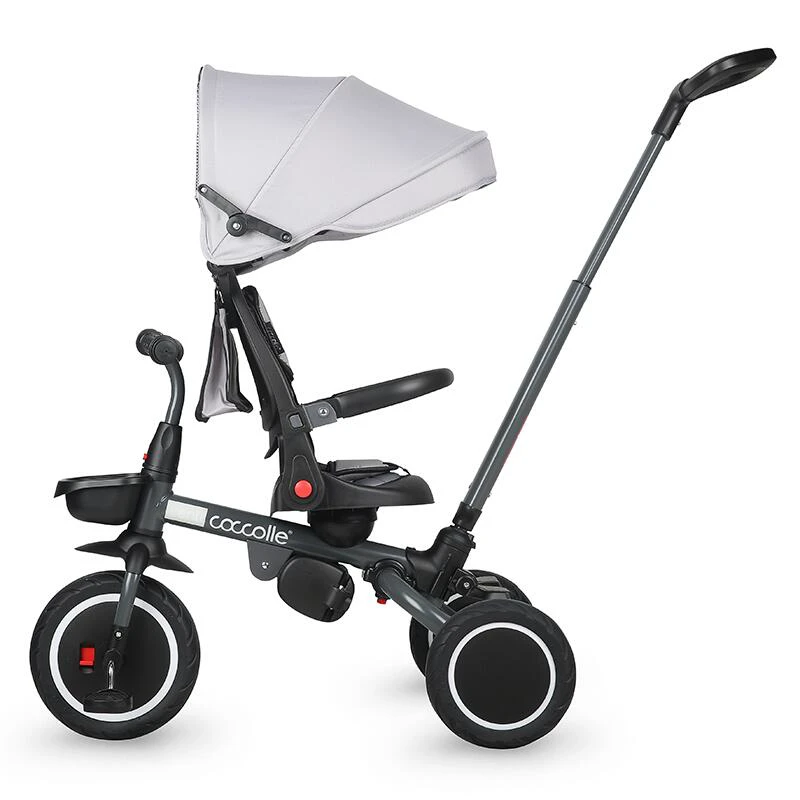 4. Tricicleta multifunctionala Coccolle Venti Greystone