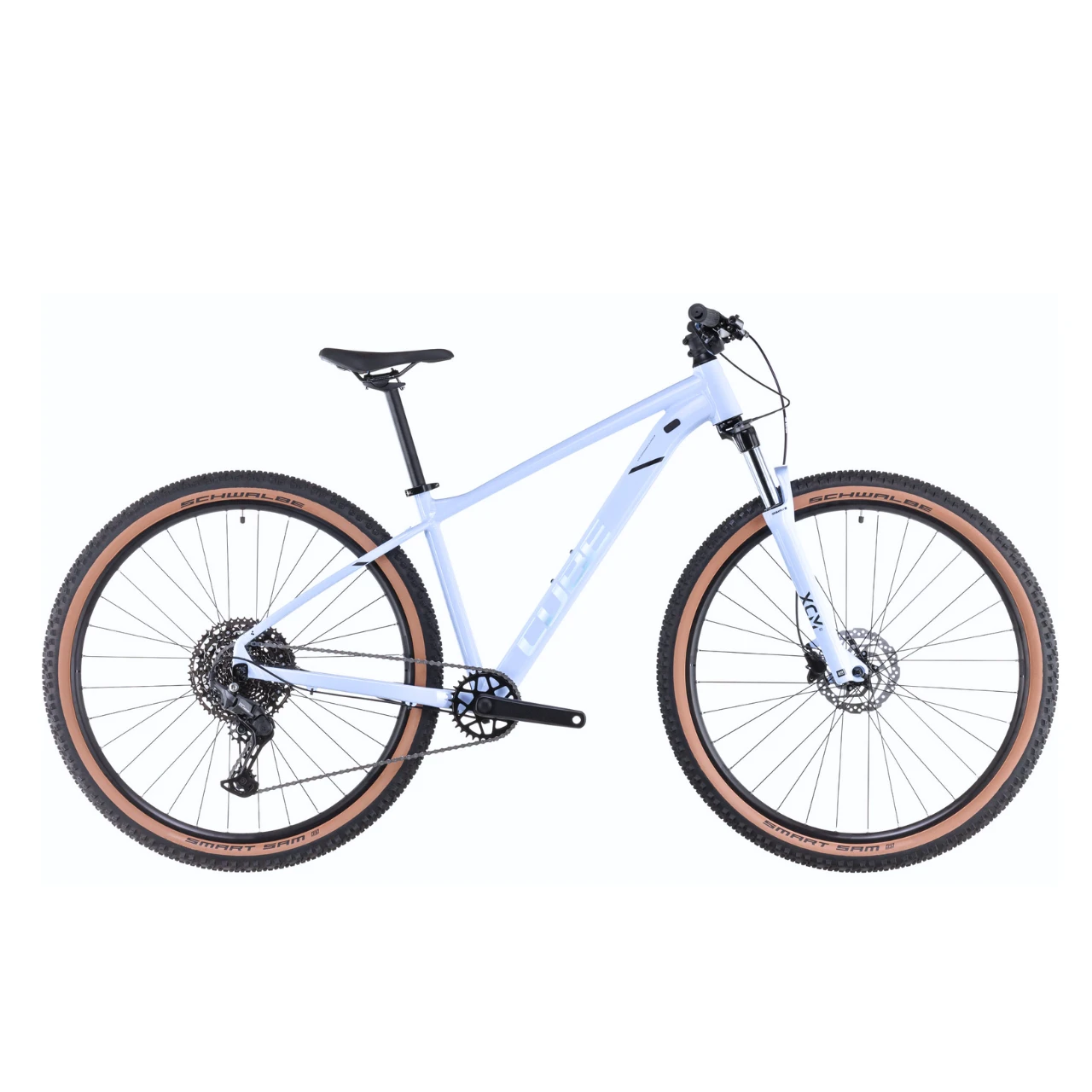 Bicicleta Mtb Cube AIM SLX 2025 - 27.5 Inch, S, Alb - 143926
